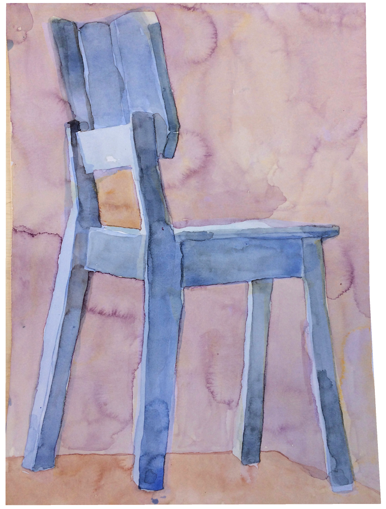 Cadeira azul